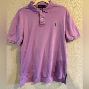 Lavender Polo by Ralph Lauren Men's Shirt